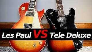 LES PAUL vs TELECASTER DELUXE - Guitar Tone Comparison!