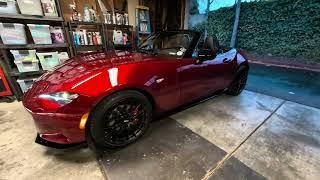 ND Miata after MX5Things DRL harness install (4k HDR)