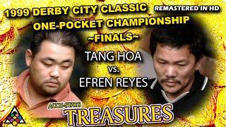 EFREN REYES vs TANG HOA - 1999 Derby City Classic One Pocket Championship Finals