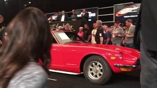 1972 Datsun 240Z Sells for $37,000 at Barrett Jackson 2018! (AUCTION FOOTAGE)