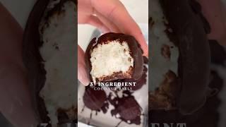 3 - INGREDIENT COCONUT BALLS! (low carb, keto, sugar free)