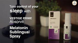 VESTIGE PRIME Melatonin Sublingual Spray | Official Launch – 3rd October 2024