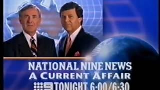 Tonight on National Nine News & A Current Affair - Promo 4/09/1998