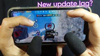 New update lag ?  iPhone 11  (Handcam)  4 Finger Smooth + Extreme 60Fps #pubgmobile