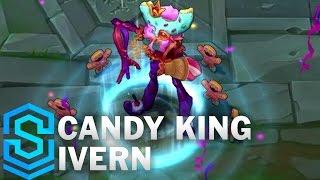 Candy King Ivern Skin Spotlight - League of Legends