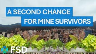 Urban gardens to help mine survivors - Colombia (2022)