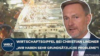 WIRTSCHAFTSKRISE: Gipfel-Battle in Berlin! "Deutsche Wirtschaft hat "sehr grundlegende Probleme"!