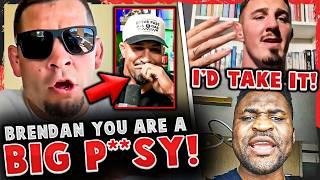 Nate Diaz RIPS "BIG P**SY" Brendan Schaub! Tom Aspinall & Francis Ngannou! Alex Pereira FIRES BACK!