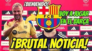 ¡ÚLTIMA HORA! ¡FICHAJAZO CONFIRMADO PARA ENERO! NOTICIAS DEL BARCELONA HOY