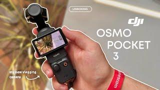  dji osmo pocket 3 unboxing | the perfect vlogging camera for introverts (creator combo)