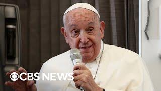 Pope Francis criticizes Harris and Trump, Biden meets with Starmer and more | CBS News Weekender