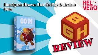 Board Game Heaven How To Play & Review 197: Odin (Helvetiq)