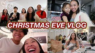 CHRISTMAS EVE VLOG *celebrate w/ me* | Vlogmas Day 24