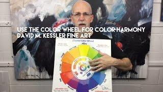 Abstract Painting / Use the Color Wheel for Color Harmony in Your Next Painting