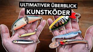 Finde den idealen KUNSTKÖDER für jeden Fisch! (Anleitung für Anfänger) 