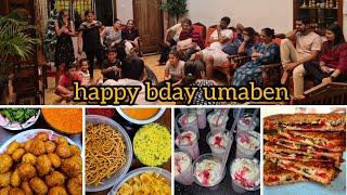 UMA's GRAND BDAY celebrations| girls dinner| kachri bateta| kachori| faluda| gifts for kids|MKvlogs