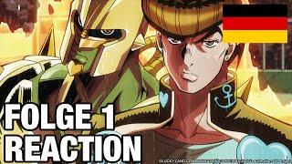 JoJo's Bizarre Adventure: Part 4 - Folge 1 (Deutsch/German) + Reaction von Josuke und Regisseur