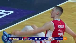 AdmiralBet ABA League 2024/25 highlights, R12: SC Derby - Crvena zvezda Meridianbet (15.12.2024)