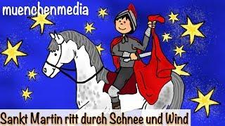 Sankt Martin ritt durch Schnee und Wind - Kinderlieder deutsch | Laternenlied | Sankt Martin Lied