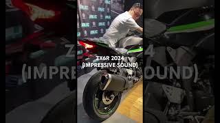 The all new Kawasaki ZX6R 2024. First start-up!!!