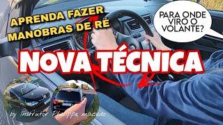 COMO MANOBRAR UM CARRO ? VIRAR VOLANTE AO CONTRÁRIO? TÉCNICA NOVA 