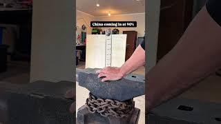 Amazon's Cheapest Anvil… We Forged Swords On THIS?! ️