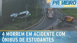 Acidente com ônibus deixa 4 mortos próximo à usina de Tucuruí (PA) | Primeiro Impacto (27/05/24)