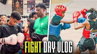 Tito Johnson Muay Thai Fight Day Vlog: A Prodigy Thai Boxer's Journey!