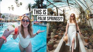 Is This The BEST City in California!? - Top Things to do in Palm Springs! Food, Fun & Sun 