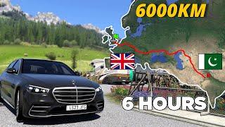 ETS2 Longest Road Trip - UK to Pakistan | Euro Truck Simulator 2