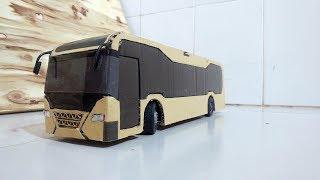 How To Make Tata Motors Hybrid Bus from cardboard - hybrid electric bus