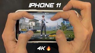 IPHONE 11 HANDCAM PUBG in 2025 / HDR+Extreme Livik Gameplay / IOS 18.2 Pubg Test in 2025