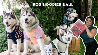 Dog hoodies for large breeds | Spark Paws haul and try on