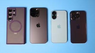 Geekbench Benchmark: iPhone 16 Pro Max vs S24 Ultra vs iPhone 16 vs Iphone 14 Pro