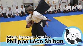 Aikido Dynamic Practice: Philippe Léon Shihan