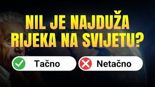  Tačno-Netačno Kviz: 25 Pitanja za Testiranje Znanja! 