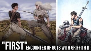 GUTS VS GRIFFITH - First encounter between guts and griffith !! | BERSERK MANGA (in Hindi)