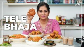 3 Tele Bhaja I Street Food Recipes I कोलकाता का प्रसिद्ध तेले भाजा I Pankaj Bhadouria