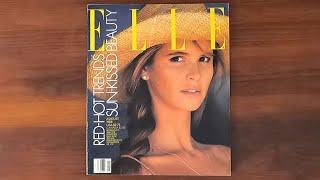 1988 August ASMR Magazine Flip Through: Elle w Elle Macpherson