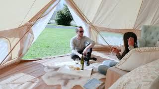 Living Culture 5m Glamping Bell Tent