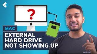 How to Fix External Hard Drive Not Showing Up on Mac? [6 Methods]