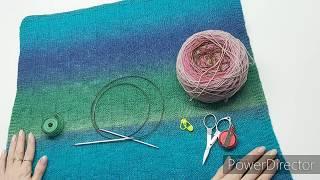 МК  плед спицами, плед для торопыжек  #клуб28петель  #28петель