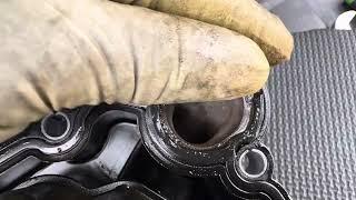 Major coolant leak? Audi Q7 oil separator seal replacement