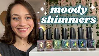 Slowly Embracing Fall Vibes?!  My Moody POTION POLISH Haul!  Swatches, Comparisons + Review!