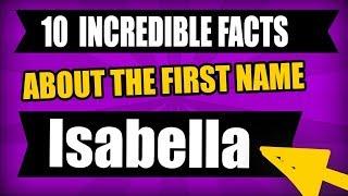 Meaning of the name Isabella - Interesting Facts about the name meaning of Isabella