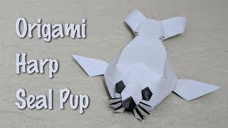 Origami Tutorial: Harp Seal Pup (Quentin Trollip)