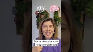 The SECRETS to a better brain in perimenopause/menopause #perimenopause #brainhealth