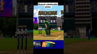 Bumruh unbelievable wicket #shorts #youtubeshorts #trending #cricket #viratkohli #ipl #cricketlover