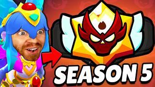 I played the New Ranked Season.. MY LUCK IS STILL CRAZY!!!  (season 5)