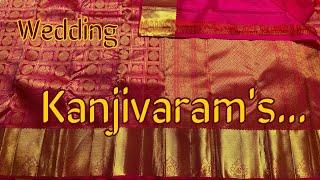  Wedding Pure Kanchipuram Handloom Silk Sarees  @gaahastores